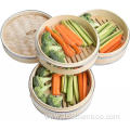 10 Inch Bamboo Steamer Basket Reusable Dumpling Maker